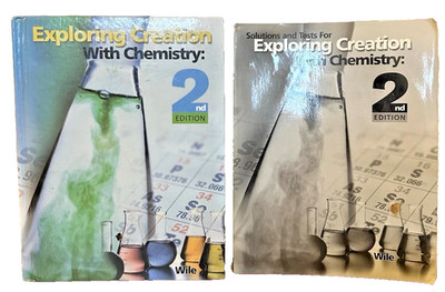 Apologia Exploring Creation with Chemistry 2nd Edition AND Solutions Tests Book