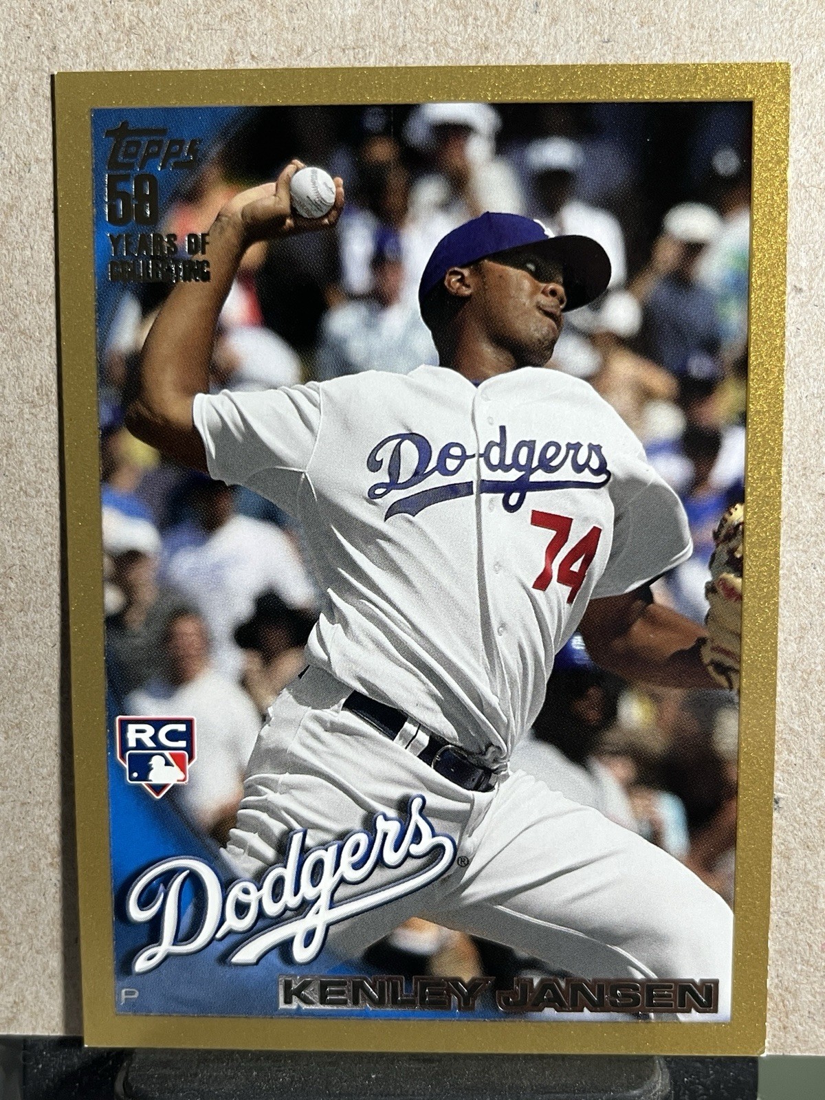 2010 Topps Update Series - Kenley Jansen #US-114 Gold /2010 (RC)