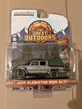 GREENLIGHT THE GREAT OUTDOORS - 2021 JEEP GLADIATOR HIGH ALTITUDE 1/64 DIECAST