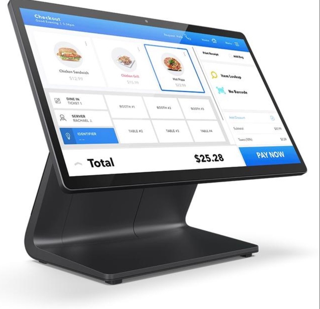 NEW EloPOS Z30 I-Series 4 POS Touchscreen Android Terminal 15.6" Stand E375184