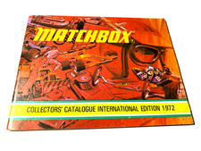 GSKAT KATALOG/CATALOGUE  "MATCHBOX 1972 INTERNATIONAL EDITION"