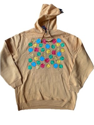 New Generation Metal Hoodie NWT Dice Jessie Pinkman Y2K Skater Grunge Size Xl