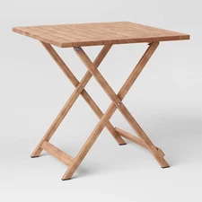 Ferron 28" Square FSC Wood Patio Table - Threshold designed with Studio