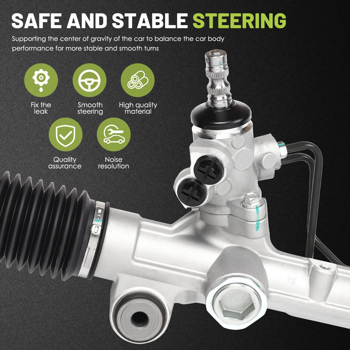 OEM Power Steering Rack and Pinion Assembly For 2004-2010 Toyota Sienna 3.3 3.5L