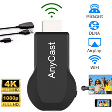 TV Wireless Mirror Display Dongle Adapter Receiver 4K HDMI DLNA Miracast Airplay