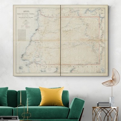 1903 Map of Equatorial Guinea   Colonial Africa, Rivers, Islands & Boundaries
