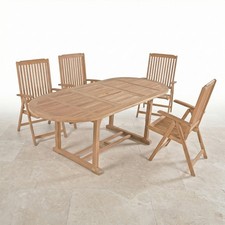 Garden Pleasure SOLO Sitzgruppe 5 tlg Sitzgruppe Gartenmöbel Set