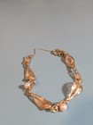 Vintage AMCO 14k Gold Filigree Filled Link Bracelet w/ Cultured Pearls. — photo 10