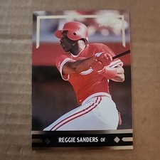 1991 Leaf Gold Rookies Baseball # BC10 Reggie Sanders