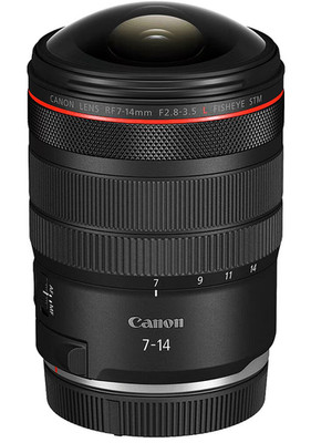 Canon RF 7-14mm f/2.8-3.5 L STM Fisheye Lens