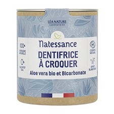 Natessance - Dentifrice À Croquer - Les solides - Aloe Vera Bio Et Bicarbonat...