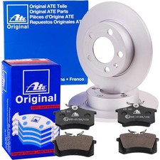 ATE BREMSSCHEIBEN 279mm + BELÄGE HINTEN passend für TOYOTA COROLLA E12