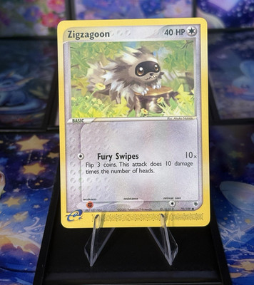 Pokemon TCG Zigzagoon 79/109 Ruby and Sapphire Common Regular ENG 40HP