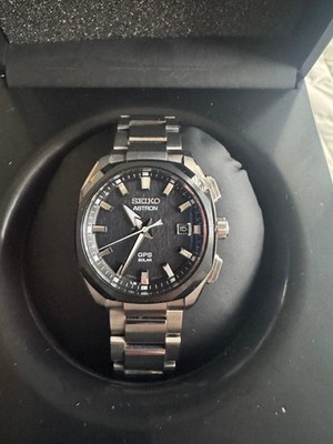 Seiko Astron SBXD007 GPS Solar Titanium Ceramic Watch From Japan