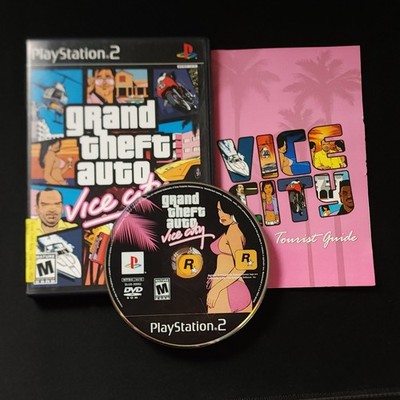 Grand Theft Auto Vice City GTA (PlayStation 2 PS2) CIB Complete NO Map