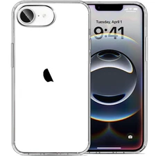 Compatible with iPhone 16e Case Clear, Soft Transparent Shockproof Protective...