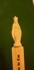 Vintage Notre Dame Letter Opener Plastic Cream Color 6” — photo 3