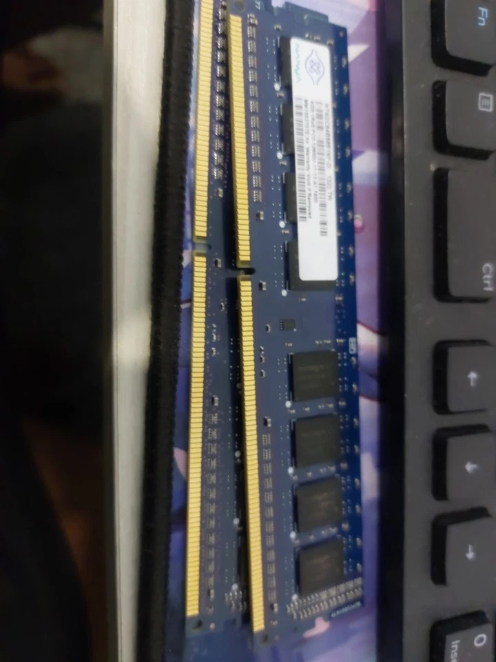 8GB (2×4GB) Nanya DDR3 1600MHz Desktop RAM – PC3-12800 – Tested – Dual Channel - Image 2 of 2