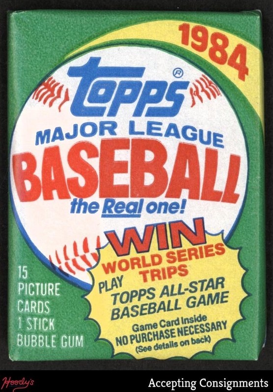 1984 Topps Baseball Sealed Wax Pack - Don Mattingly Rookie RC ?