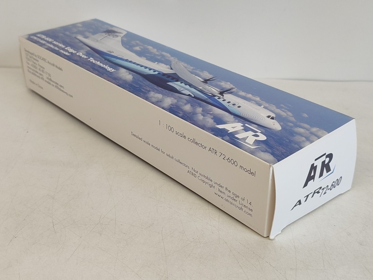 ATR 600 ATR 72-600 Collector Model Airplane Socatec 1:100 Aircraft
