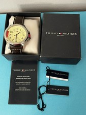 Tommy Hilfiger TH.183.1.14.1231 Stainless Steel Quartz Men's Watch New Battery