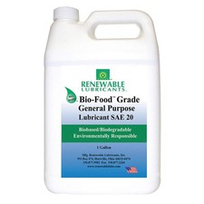 RENEWABLE LUBRICANTS 87013 1 Gal.,Jug,Lubricant 21A544