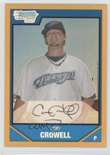 2007 Bowman Draft Chrome Picks Gold Refractor 35/50 Cody Crowell #BDPP1 0r6