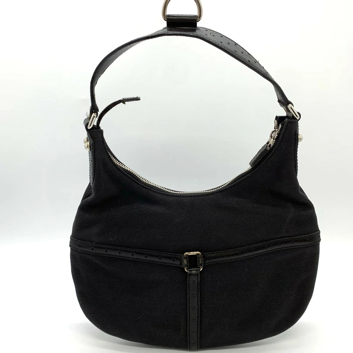 Gucci 114869 Interlocking Thin Handbag Perforated… - image 2