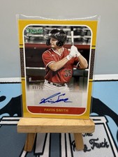 2021 Panini Donruss Retro 1987 Signatures Pavin Smith #87S-PS Rookie Auto 05/25