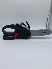 BOSCH THEO KLEIN TOY CHAIN SAW MOTION NEW BATTERIES 15" CHAIN SAW