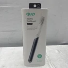 New quip Metal Electric Toothbrush - Slate metal, Sonic vibrating Bristles. 