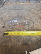 Vintage Anchor Hocking Star Of David 8 Oval R...