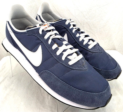 Nike DH1349-401 Waffle Trainer 2 Navy Blue Lace-Up Training Shoes Men's US 13
