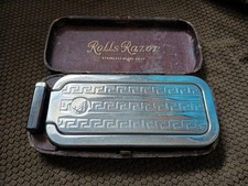 Rolls Razor Imperial No3 Antique Vintage Razor With Case WW2 Era British