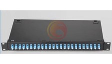 Fiber Optic Terminal Box 24 core LC with adapter pigtail 24 ports patch panel z