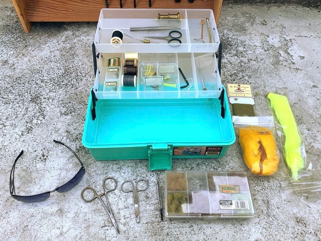 Fly fishing fly rod fly tying lure retirement set - Image 19