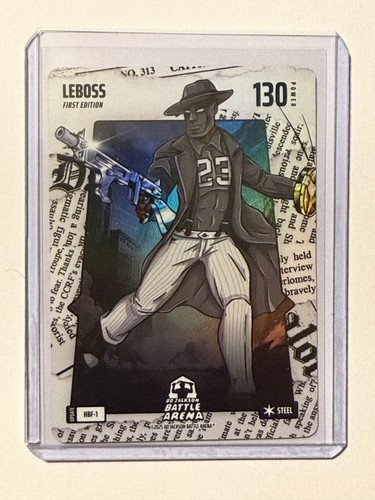 Bo Jackson Battle Arena Update #BF-61 Leboss Headlines Battlefoil HBF-1