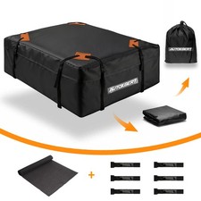 THICK Waterproof 1680D Roof Top Carrier Bag Cargo Luggage Straps Cargo Storage