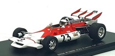 Spark 1/43 Scale S1854 - F1 BRM P160B #23 French GP 1972 - Howard Ganley
