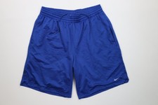 Vintage Nike Mens Large Distressed Travis Scott Mini Swoosh Basketball Shorts