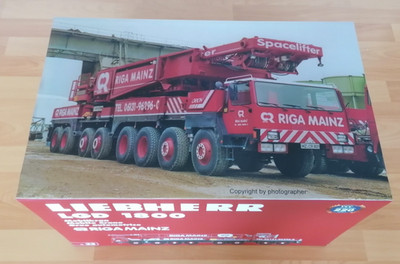 Liebherr LGD 1800 Riga Mainz YCC Models 1:50 Kranmodell Mobilkran