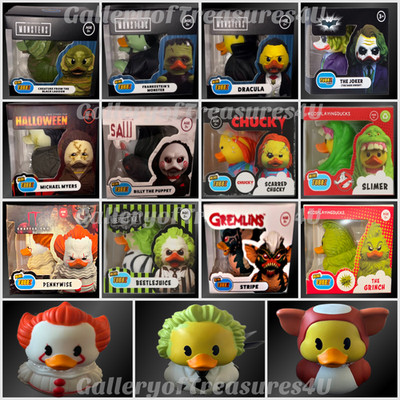 Tubbz Mini Monsters Black Lagoon Saw Halloween Bettlejuice Pennywise Chucky Duck