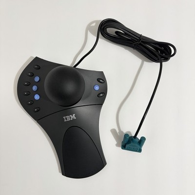 Vintage IBM Spaceball 4000 FLX Mouse Trackball 3Dconnexion Serial Port