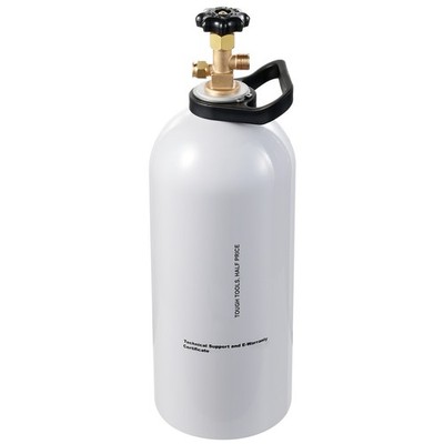 Uimoso CO2 Tank 10 lbs Aluminum Alloy Gas Cylinder w/CGA320 Valve DOT Approved