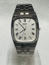 Seiko 6030 5090 Quartz Watch Silver Dial Battery New Ready to Use Timepiece