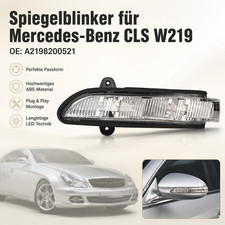 Spiegelblinker Blinkleuchte Links Seitenblinker Für Mercedes Benz CLS W219