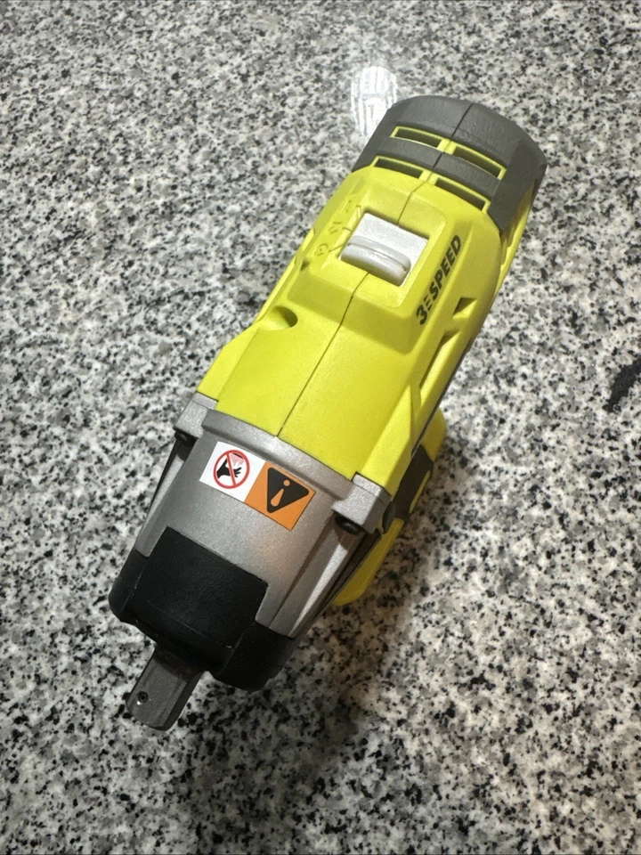 Llave de Impacto Ryobi Ajustable 3 Velocidades 1/2 Cepillada 18V Inalámbrica con Batería T 4Ah Foto 2 de 4