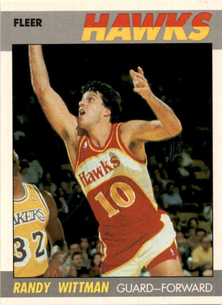 1987-88 Fleer #126 Randy Wittman Free S&H!!