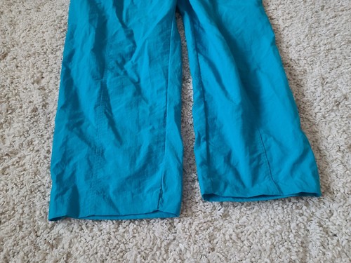 Vtg Lavon Nylon Track Suit Womens Size L Blue Windbreaker Pants Jacket Aztec - Picture 10 of 12
