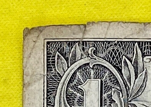 BINARY Five Of A Kind 5s Three In A Row 7s FW Fancy Serial Number 1 Dollar Bill - Picture 12 of 15